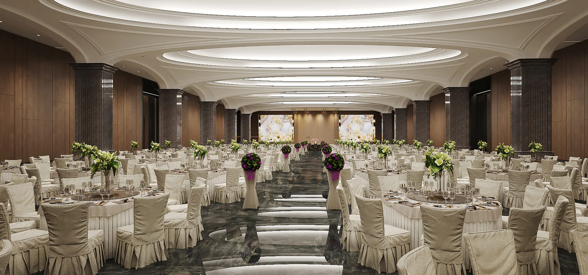 竟森婚宴會館－竟森婚宴會館｜台中商業空間設計－米凱伊室內設計作品