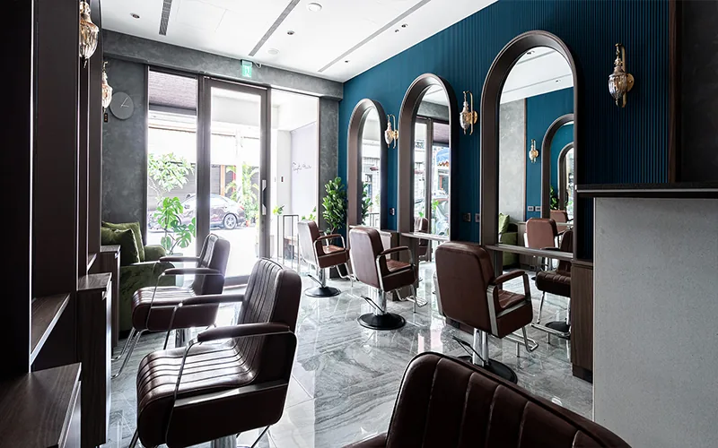 TANGTI Hair commercial interior design project