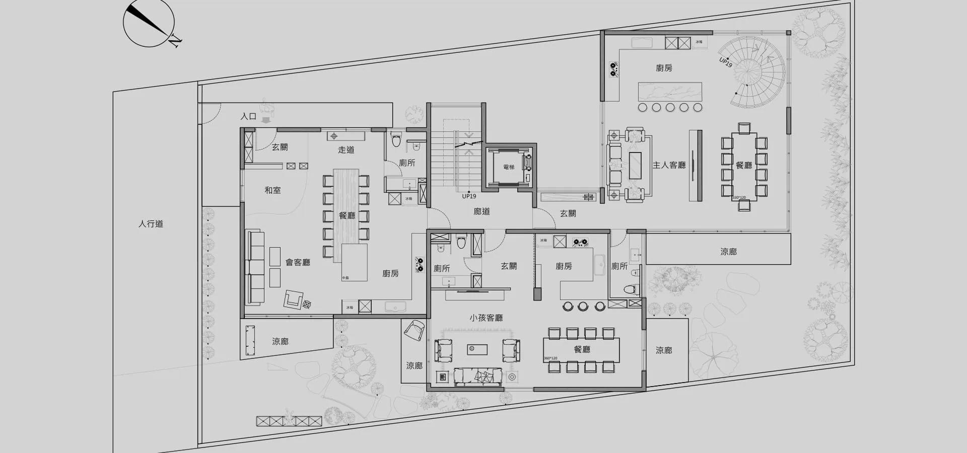 敦園別墅－敦園別墅｜台中自地自建室內設計－米凱伊室內設計作品