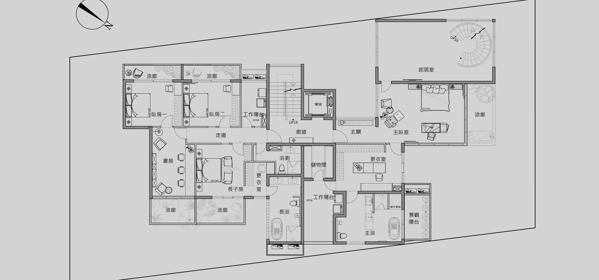 敦園別墅－敦園別墅｜台中自地自建室內設計－米凱伊室內設計作品