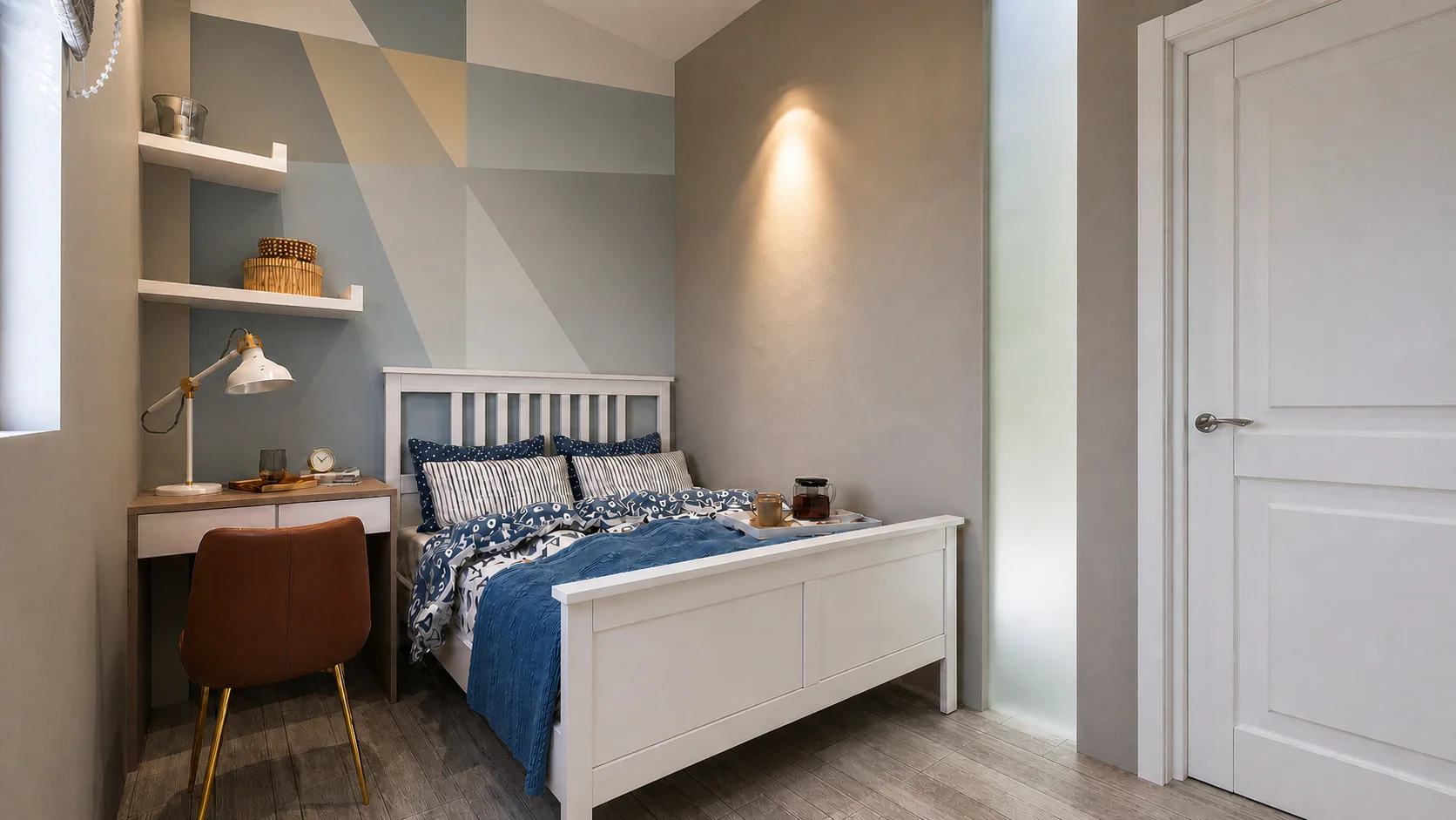 Li Jyu boy's bedroom interior design project by Mikaiyi Design